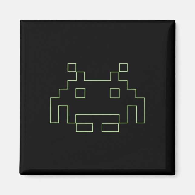 80-talsuppdateringsutrymme för Arcade-spel, Alien  Magnet (Framsidan)