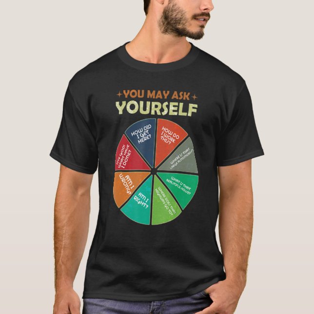 80-tums Music Retro Lyrics Paj-diagram som du kan  T Shirt (Framsida)