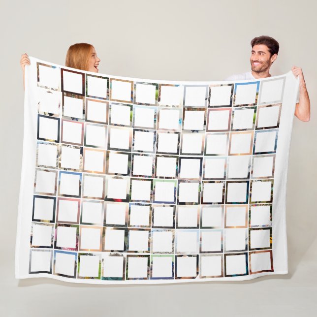 80 Unika foton eller Bilderna eller citerar allt Fleecefilt (På plats)