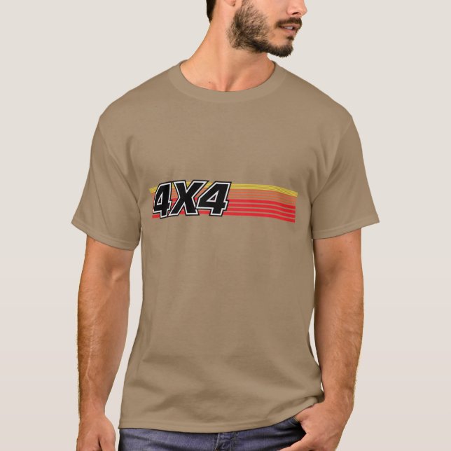 80s 4X4 T Shirt (Framsida)