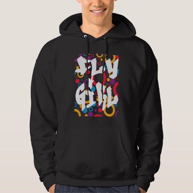 80s 90s BGirl For Women Men Kid Hoodie (Framsida)