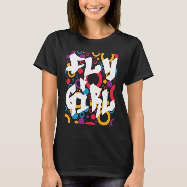 80s 90s BGirl For Women Men Kid T Shirt (Framsida)