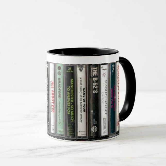 80's Alt Rock Cassette Mug Mugg (Framsida höger)