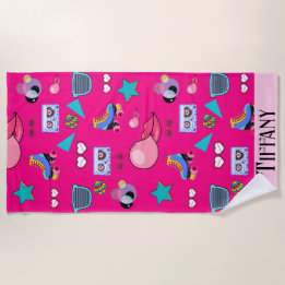 80s Costume Vibrant pink Retro culture pop