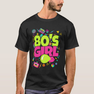 80'S Girl 1980, 80's Music Classic Vintage Musi T Shirt