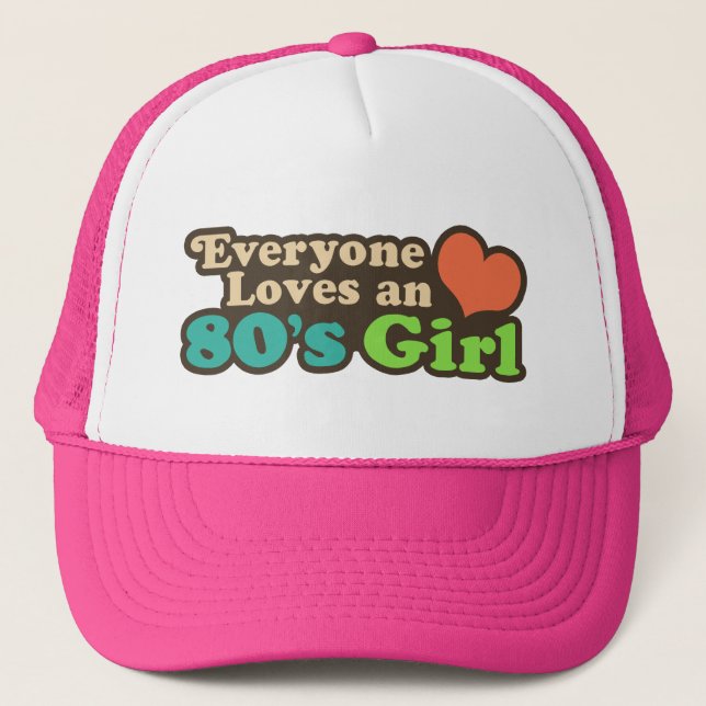80's Girl Truckerkeps (Framsida)