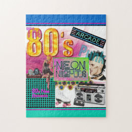 80s Kollage Puzzle Pussel