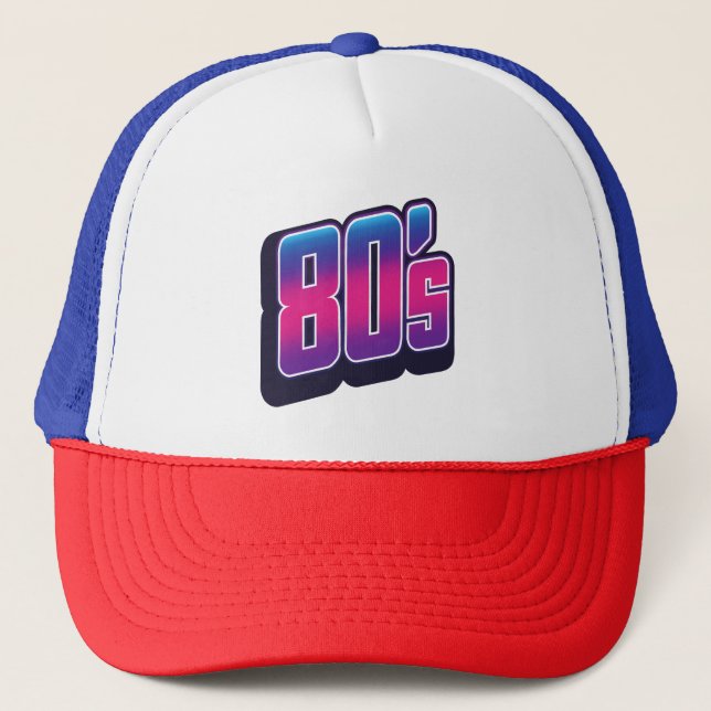 80's Neon Keps (Framsida)
