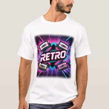 80s och 90s Neon-kassettband, Retro Vibes