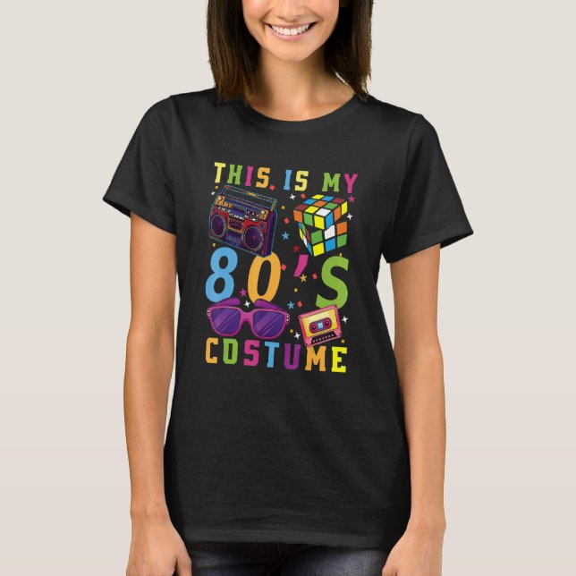 80's Retro Fashion Throwback Culture 1980 Disco Mu T Shirt (Framsida)