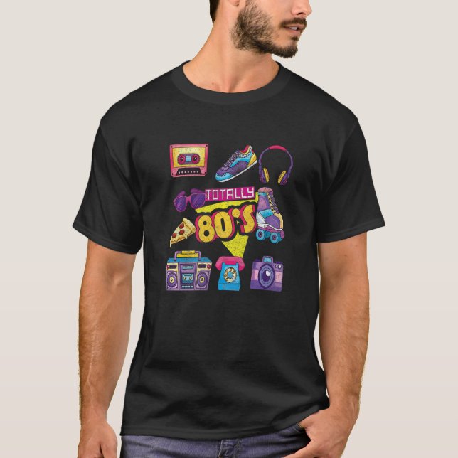 80's Retro Fashion Throwback Culture 1980 Disco Mu T Shirt (Framsida)