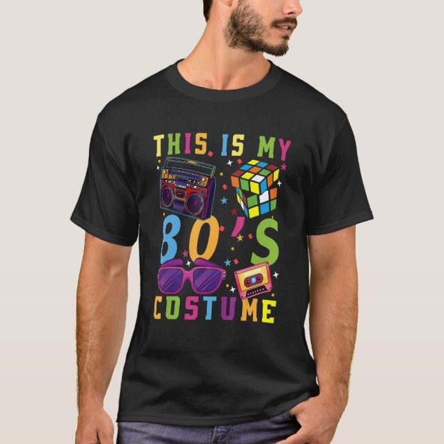 80's Retro Fashion Throwback Culture 1980 Disco Mu T Shirt (Framsida)