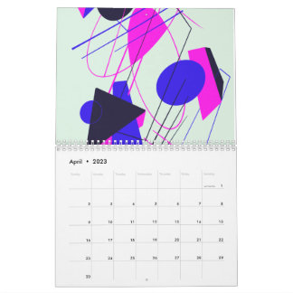 80s Retro-kalender Kalender