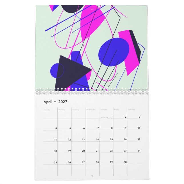 80s Retro-kalender Kalender (Apr 2027)