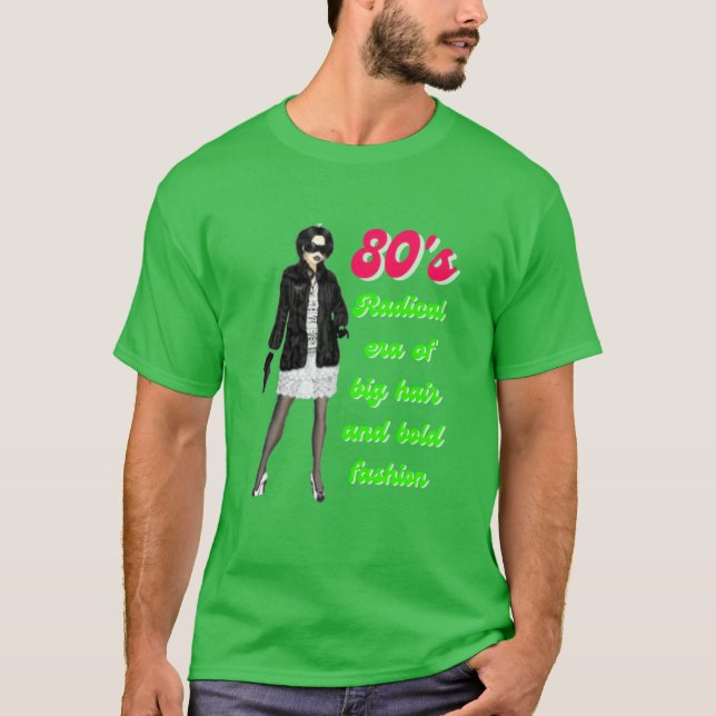 80s Rewind Nostalgia-vintage T Shirt (Framsida)