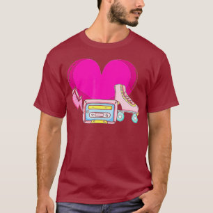 80s Roller Disco Derby Costume T Shirt