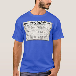 80s segmentblandad bandkassett t shirt