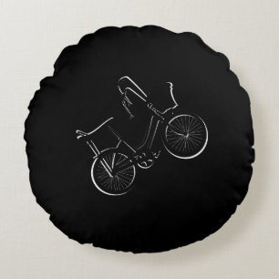80's Wheelie Rund Kudde