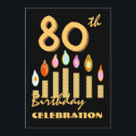80th - 89th födelsedagsfest inbjudningar<br><div class="desc">Dessa guld- stearinljus är ett festligt långt som inviterar folks till ett födelsedagfirande. All text är totalt anpassadet. Tillfoga ditt födelsedagår, och partyet specificerar! Du kan experimentera med olika pappra typer, genom att klicka på "den inbjudanalternativ" fliken på övrerighthanden, tränga någon. Mig guld- hued metalliskt papper för recomnmend som ska...</div>