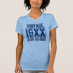 80th - 90:e födelsedagtoner 1927 för vintage av tee