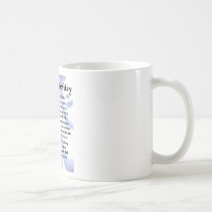 80th födelsedag för pappadikt kaffemugg