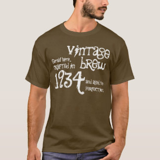 80th Födelsedag vit för 1934 eller någon år Tee Shirt