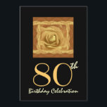 80th FödelsedagsfestGULDron kvadrerar W1103<br><div class="desc">Denna design med dess guldro som omges av rosa petals, är en elegant långt som inviterar folks till ett 80th födelsedagfirande. All text är totalt anpassadet. Du kan experimentera med olika pappra typer, genom att klicka på "den inbjudanalternativ" fliken på övrerighthanden, tränga någon. Jag rekommenderar det högvärdiga metalliska papperet som...</div>