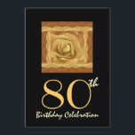 80th FödelsedagsfestGULDron kvadrerar W1103 Inbjudningar<br><div class="desc">Denna design med dess guldro som omges av rosa petals, är en elegant långt som inviterar folks till ett 80th födelsedagfirande. All text är totalt anpassadet. Du kan experimentera med olika pappra typer, genom att klicka på "den inbjudanalternativ" fliken på övrerighthanden, tränga någon. Jag rekommenderar det högvärdiga metalliska papperet som...</div>