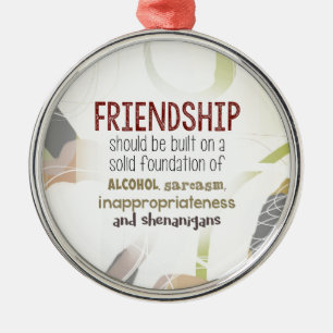 810.friendship-shenanigans julgransprydnad metall