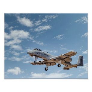 8154-A-10 Militärt Flygplan Fototryck