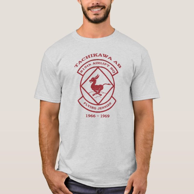 815. tachikawa flygbas japan t shirt (Framsida)