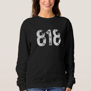 818 områdeskod Los Angeles CA mobiltelefon område T Shirt