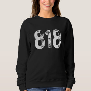 818 områdeskod Los Angeles CA mobiltelefon område T Shirt