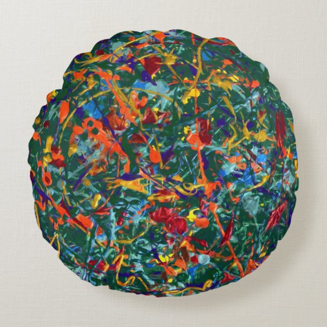 #818 Omvandling Rund Kudde (Framsidan)