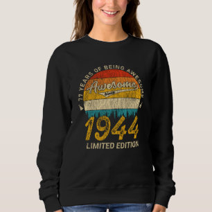 81-årig födelsedagspresent 1944 Fantastisk 81:a fö T Shirt