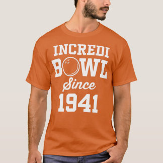 81 Year Old Bowler Bowling 1941 81st Birthday 1  T Shirt