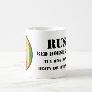 820. Röd hästskvadron Kaffemugg