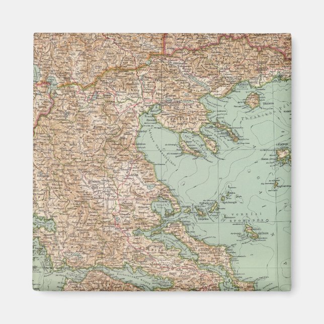 8283 Grekland Magnet (Framsidan)