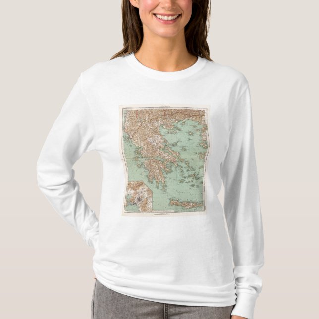 8283 Grekland T Shirt (Framsida)