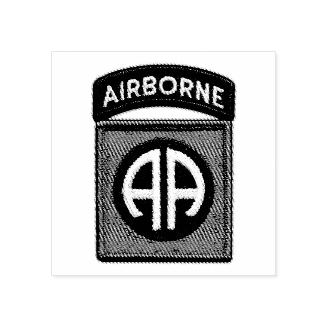 82:a ABN Airborne Div Vets LRRP Stämpel (Tryck)