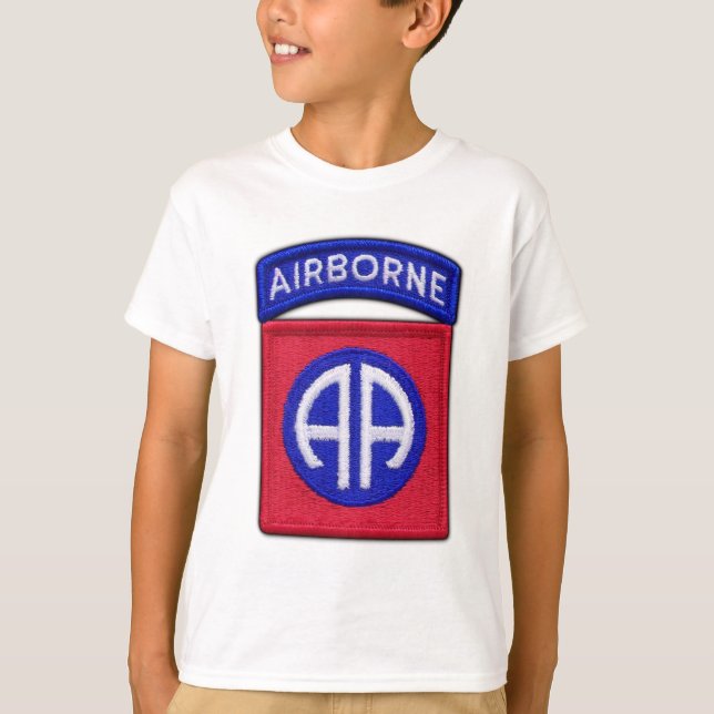 82:a ABN Airborne Div Vets LRRP Tee (Framsida)