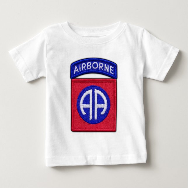 82:a ABN Airborne Div Vets LRRP Tee (Framsida)