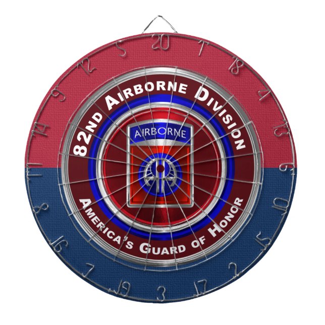 82:a Airborne Division ’All America’ Darttavla (Framsidan)
