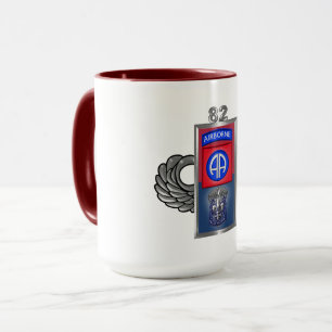 82:a Airborne Division ’All the way’ Mugg