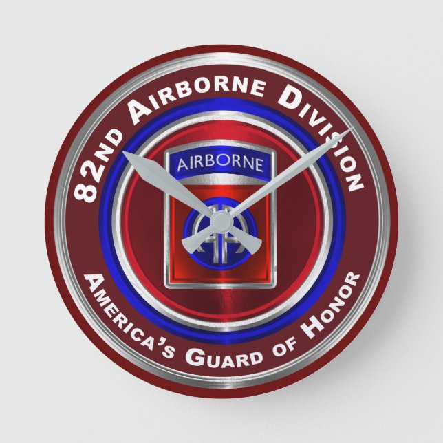 82:a Airborne Division America's Guard of Honor Rund Klocka (Framsida)