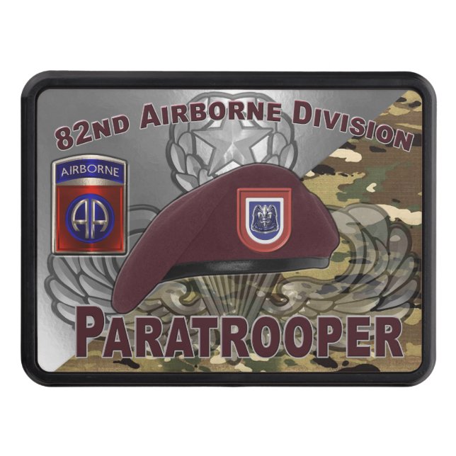 82:a Airborne Division Dragkroksskydd (Framsidan)