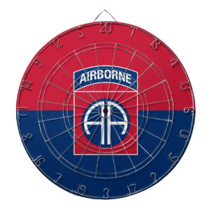 82:a Airborne Division Flagga Military Veteran Darttavla