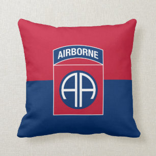 82:a Airborne Division Flagga Military Veteran Kudde