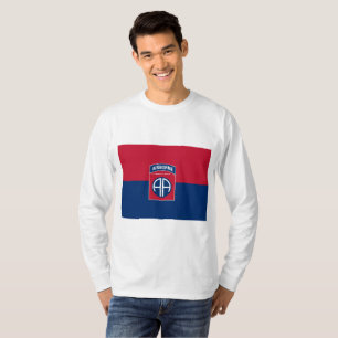 82:a Airborne Division Flagga Military Veteran T Shirt