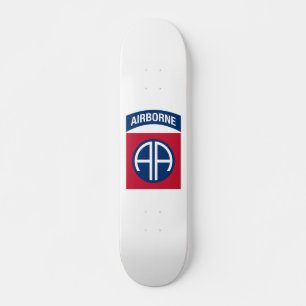 82:a Airborne Division Insignia Military Veteran Mini Skateboard Bräda 18,5 Cm